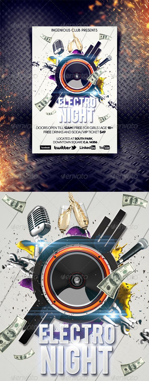 what should a flyer include