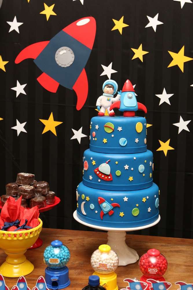 Edible Space Cake Decorations Edible Space Cake Decorations