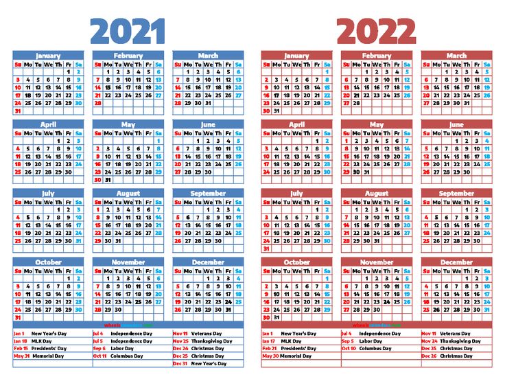 printable 2021 and 2022 calendar with holidays 12 templates free printable 2020 monthly cale calendar printables calendar template templates printable free