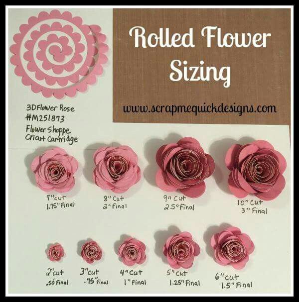 Download Image result for 3D Rolled Flower SVG Files Free | Flower shadow box, Rolled paper flowers ...