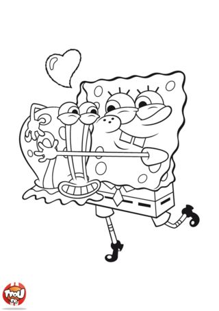 épinglé par lmi kids sur spongebob bob l eponge on coloriage bob l eponge id=51680