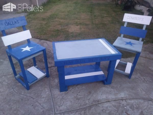 dallas cowboys table and chairs