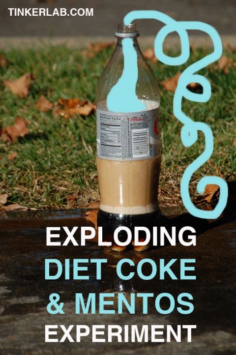 Bellagio fountains diet coke mentos
