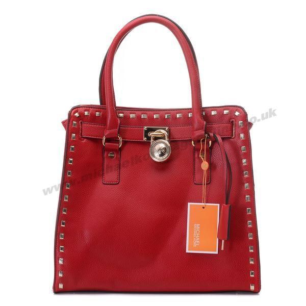 Buy Michael Kors Large Hamilton Whipstitch Tote Bordeaux Stud-trim Leather New from Reliable Michael Kors Large Hamilton Whipstitch Tote Bordeaux Stud-trim ...