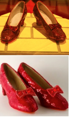 Top The Original Ruby Red Slippers Displayed At The Smithsonian 23aa61ec9306fbc02743156d0e0e50c0 Ruby Red Slippers Reproduction