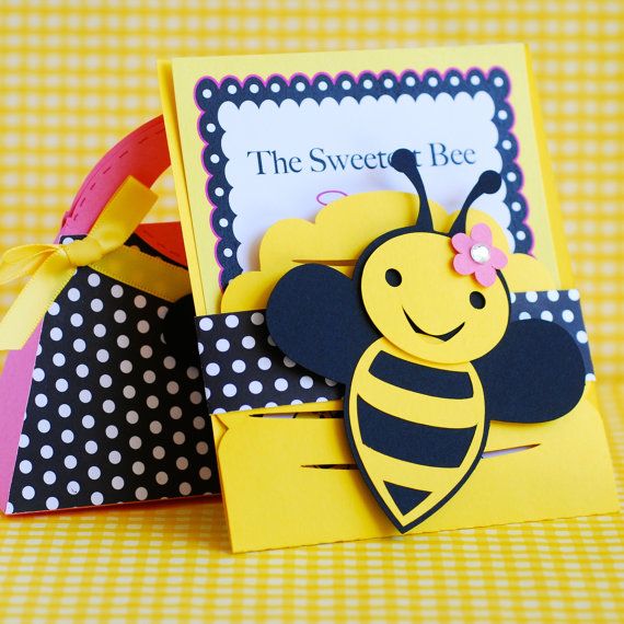 custom bumble bee party invitations set of 48 by prettypaperparty