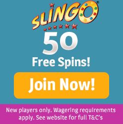 Slingo 50 Free Spins Slingo 50 Free Spins