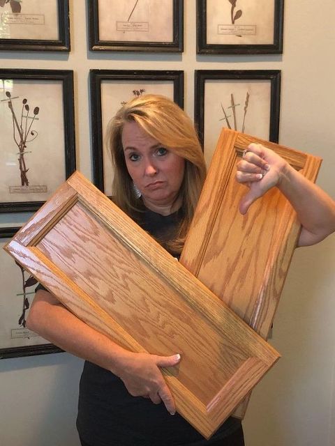 Update Your Golden Oak Cabinets In 2019 Refurbished Ideas Outdated To Outstanding Golden Oak Cabinets