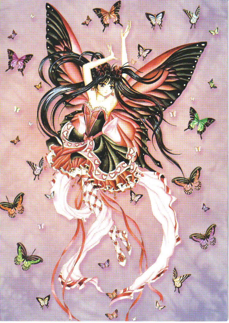 Anime fairies and pixies
