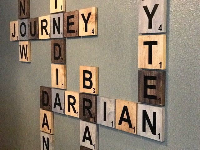 The 25 Best Scrabble Wall Art Ideas On Pinterest Scrabble Name Wall Art Beautifully Display Family Names And Or Motivational Words Wedding