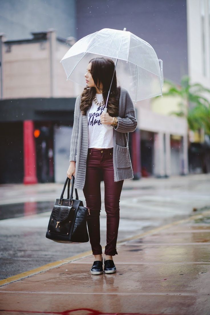 April Showers 20 Rainy Day Outfits To Get Inspired By Now Rainy day