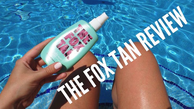 Fair Skin The Fox Tan Before And After The Fox Tan: HONEST Review - Is It Worth It?! - YouTube | Tan before