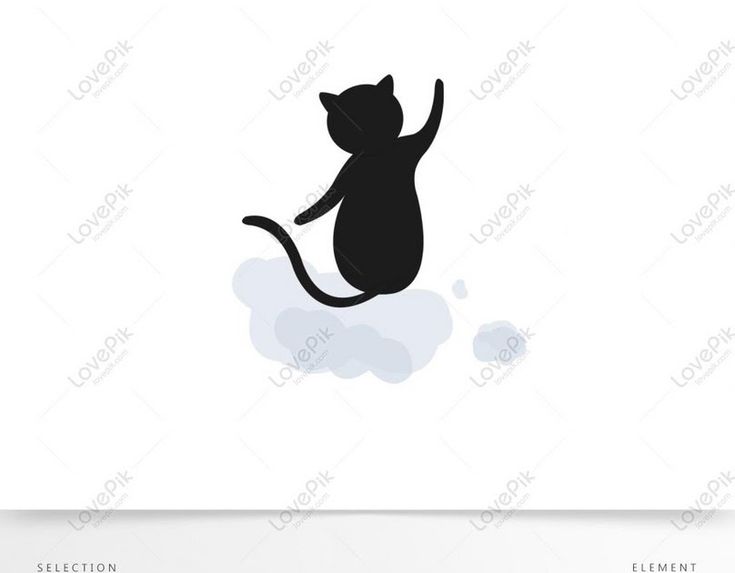 Gambar Kucing Duduk Kartun Gambar Menggambar Kucing Kartun