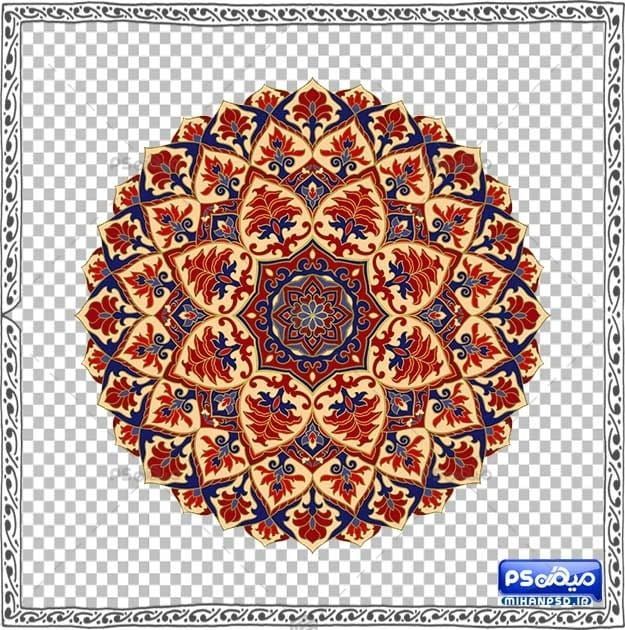 وکتور اسلیمی نقش فرش Save