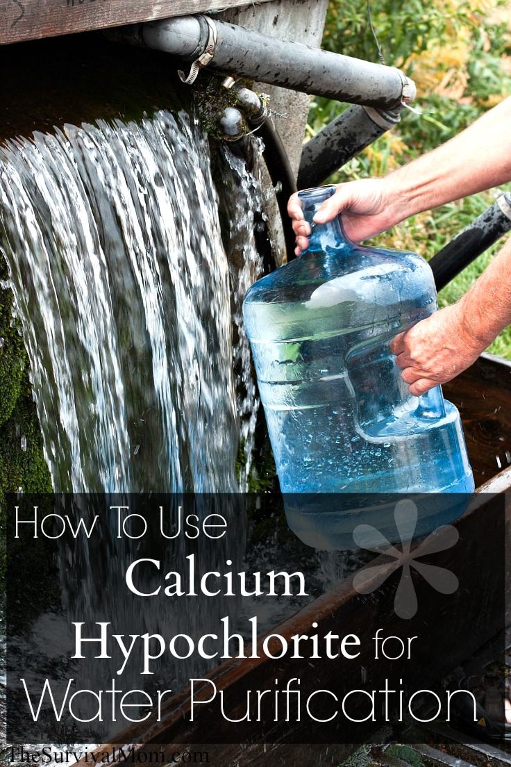 Calcium Hypochlorite To Purify Drinking Water Calcium Hypochlorite To Purify Drinking Water