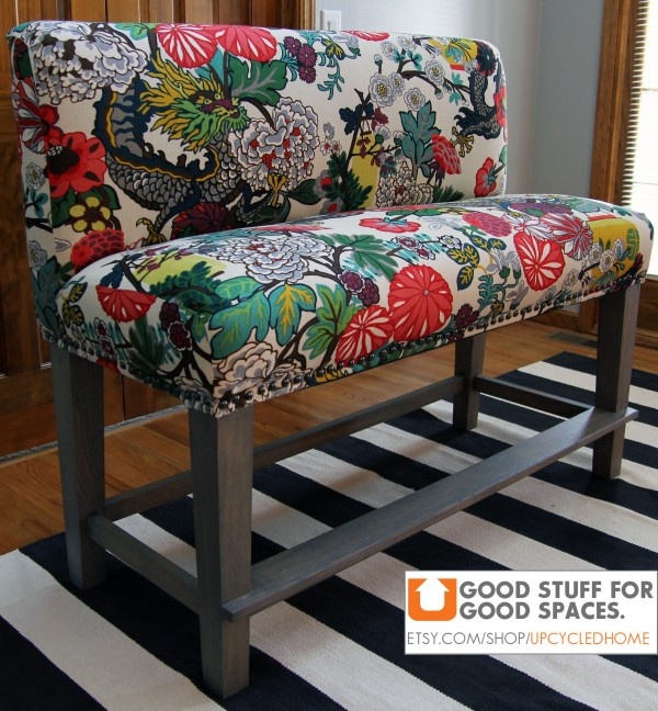 upholstered counter bench with back custommade upholstered counter bench gray stained oak legs with chiang mai dragon in alabaster and pearl nailhead trim projects 2018 upholstered counter bench with back custommade upholstered counter bench gray stained oak legs with chiang mai dragon in alabaster and pearl nailhead trim projects 2018