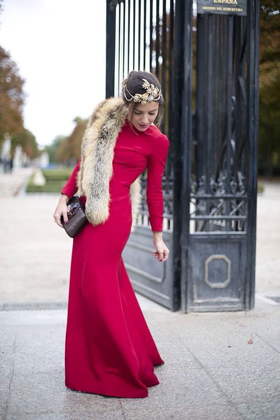 10 opciones para ir abrigada a una boda en época de frío | outfits