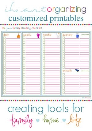 121 best cleaning organizing images on pinterest households household organization charts free printables