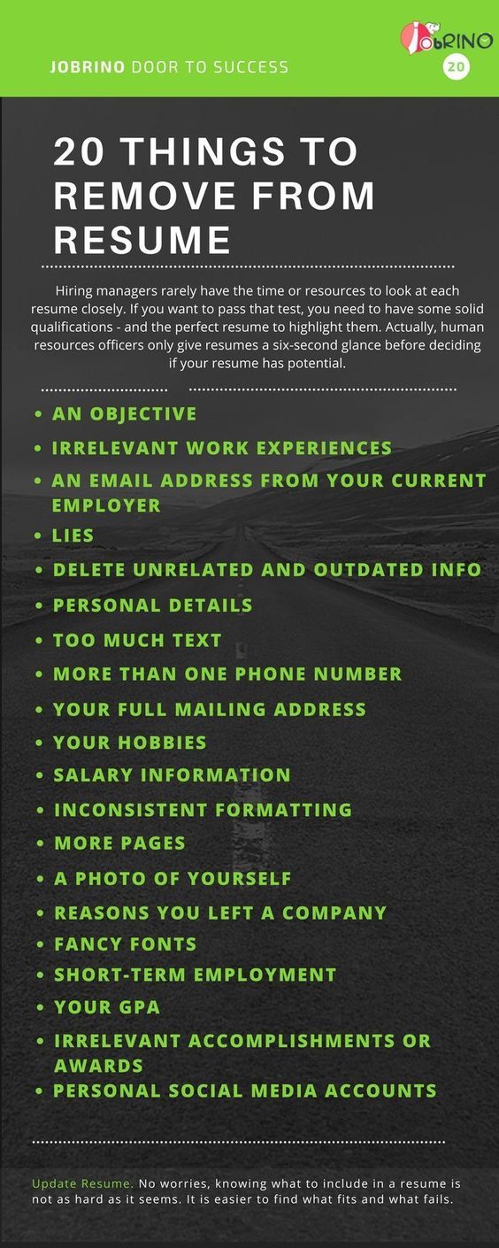 Resume to buy