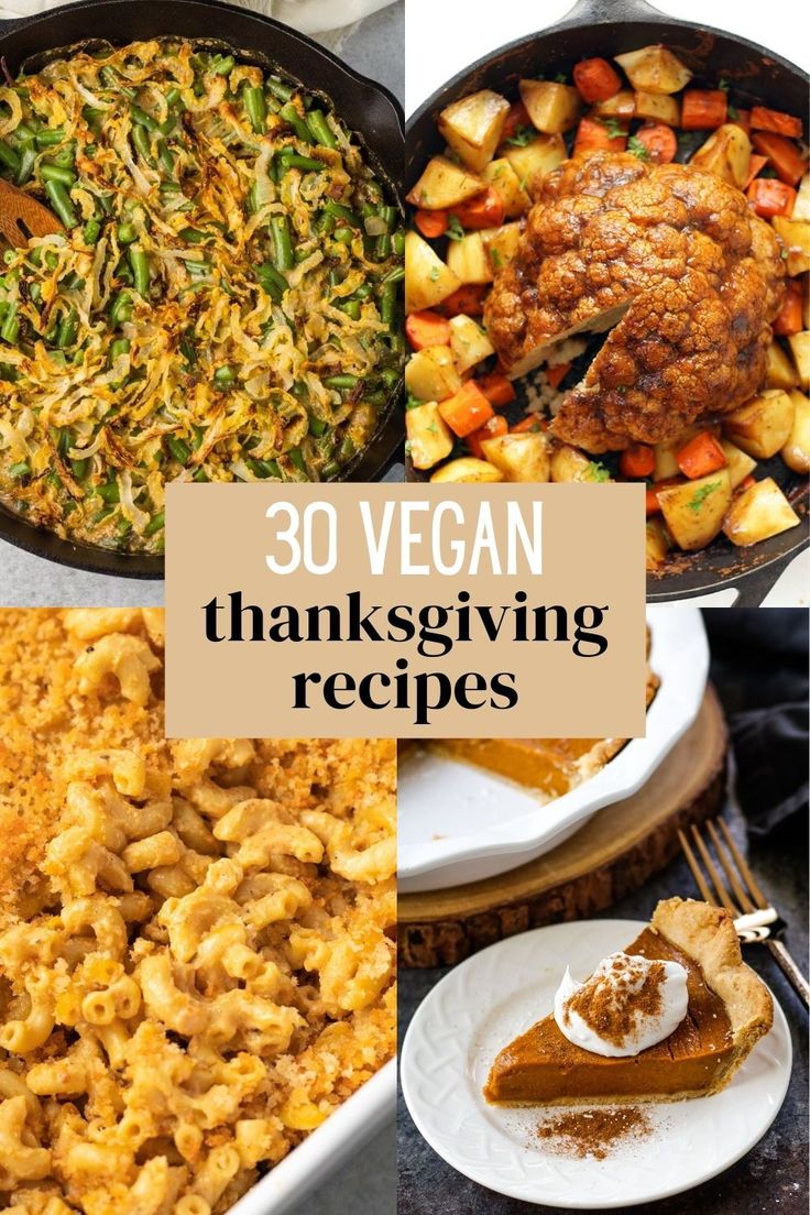 30+ Vegan Thanksgiving Recipes - Karissa's Vegan Kitchen | Vegan ...