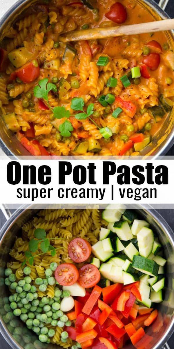 A Short Vegetarian Guide For Vegetarian Recipe Tips One pot pasta