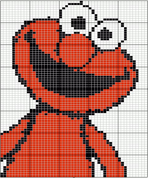 sesame street cartoon characters 39 graphs borduurpatronen alphabet knitting chart