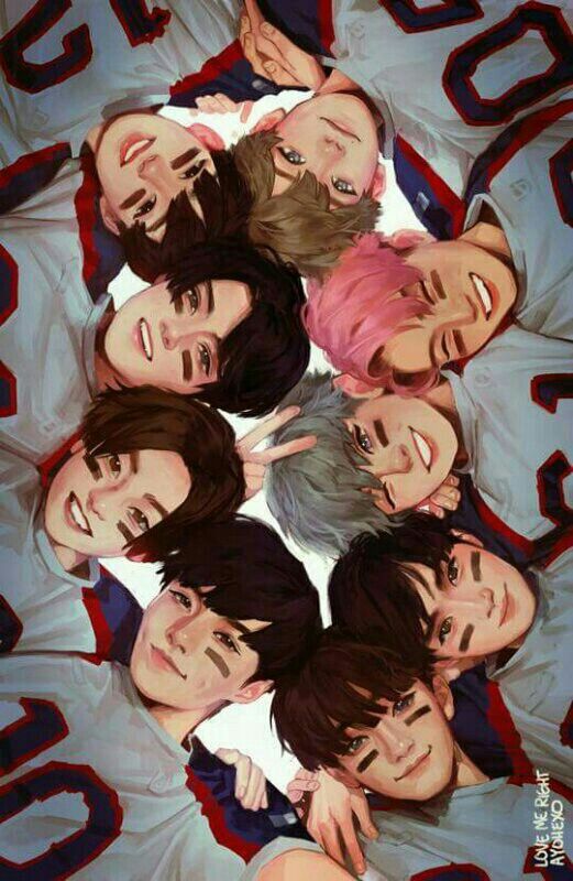Exo Wallpaper Fanart | 129 best exo fan art images on pinterest kpop fanart Exo Wallpaper Fanart | 129 best exo fan art images on pinterest kpop fanart