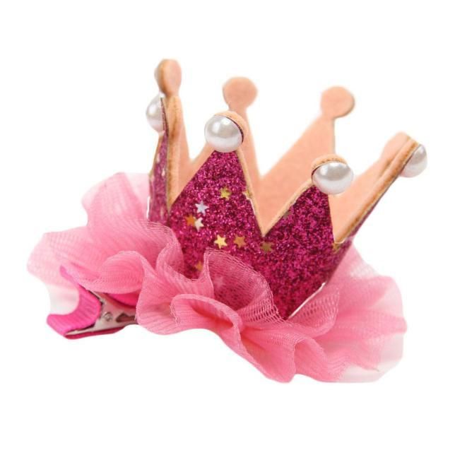 Baby Hairpin Crown Hair Clip Princess Girl Hair Accessories Beauty Hot Perfect