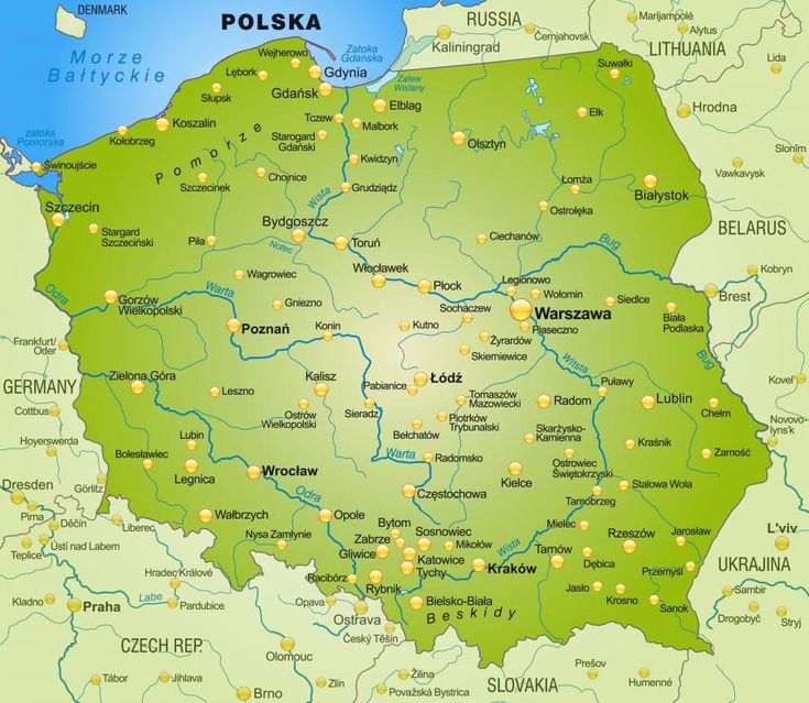 mapa polski - Szukaj w Google | Map, Travel, Screenshots