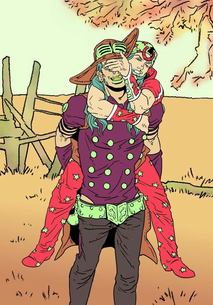 Gyro Zeppeli x Johnny Joestar | Jojo bizzare adventure, Jojo bizarre
