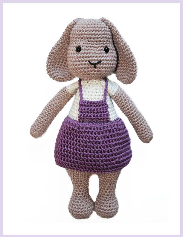 gratis patroon: konijn rita | dieren haken & breien - amigurumi