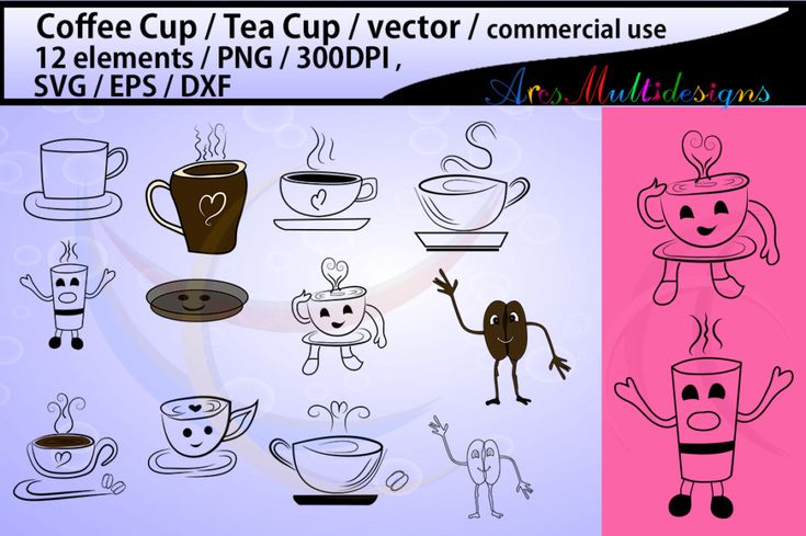 Download Coffee (Graphic) by Arcs Multidesigns · Creative Fabrica | Coffee svg, Tea mugs, Coffee cups