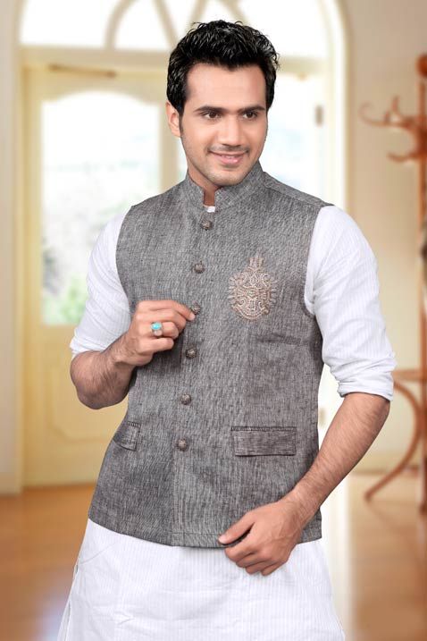 Nehru cut jacket sale