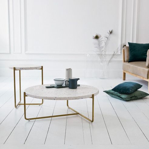 Tikamoon Table Basse Terrazzo