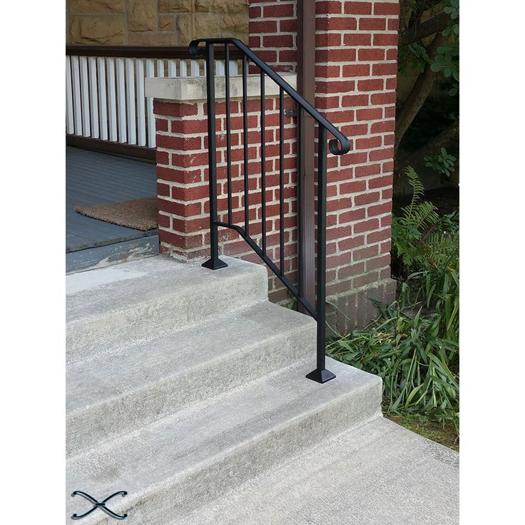 Iron X Handrail Picket 2 (Concrete Steps) in 2021 Iron X Handrail Picket 2 (Concrete Steps) in 2021
