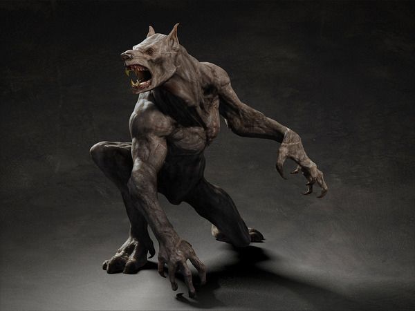 3D / Werewolf creature by pstchoart Tsvetomir Georgiev CGHUB | Werewolf