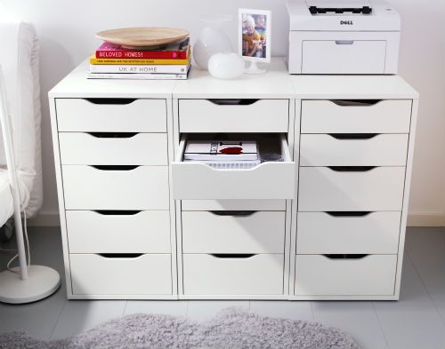 Best 25 Ikea Office Organization Ideas On Pinterest Alex Drawer Unit White Ikea Craft Storageikea
