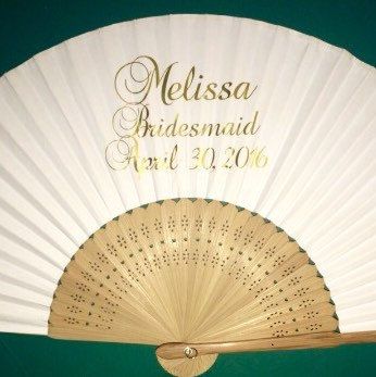 47 Best Personalised Wedding Fans Images On Pinterest Bridal Party Fans Heading To California Personalised Wedding Favours Bespoke