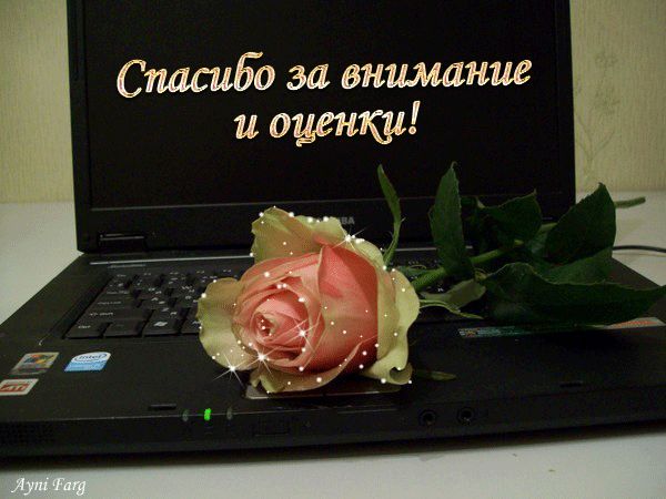 Гифы спасибо за оценки