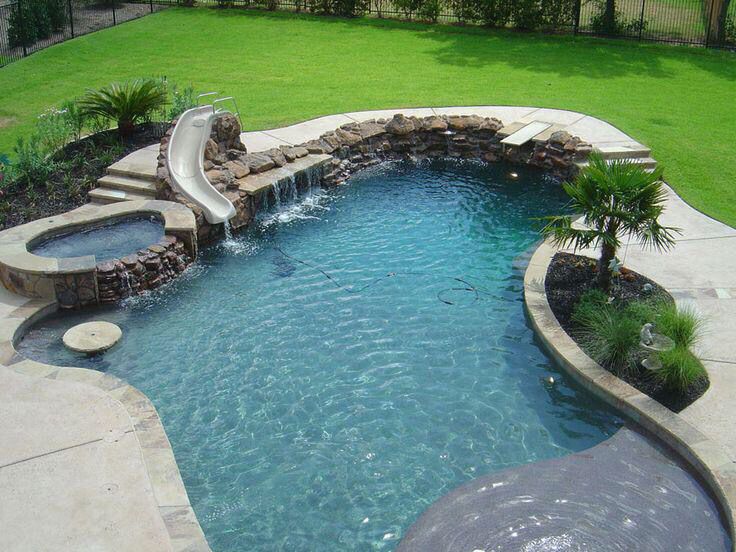 Backyard Pool Designs With Slides 93 best pools images on pinterest | backyard ideas, swimming pool Backyard Pool Designs With Slides 93 best pools images on pinterest | backyard ideas, swimming pool