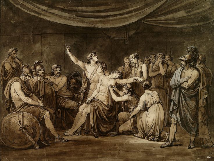 who slain hector who slaughtered hector