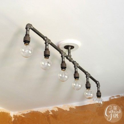 Pin On Diy Pin On Diy, Iron Pipe Light Fixture Diy