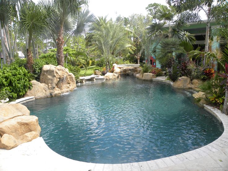 18 Best Tropical Pool Oasis Images On Pinterest Pools Backyard One Of My Designs Tropical Poolswimming