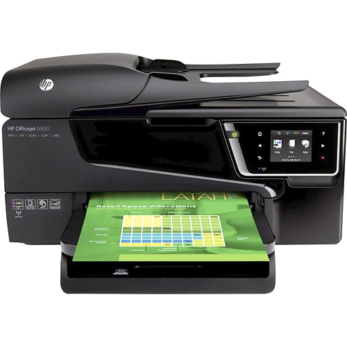 Copier and Fax Black HP Officejet 6600 e-All-in-One Wireless Color Photo Printer with Scanner 30ft USB Cable for Copier and Fax Black HP Officejet 6600 e-All-in-One Wireless Color Photo Printer with Scanner 30ft USB Cable for