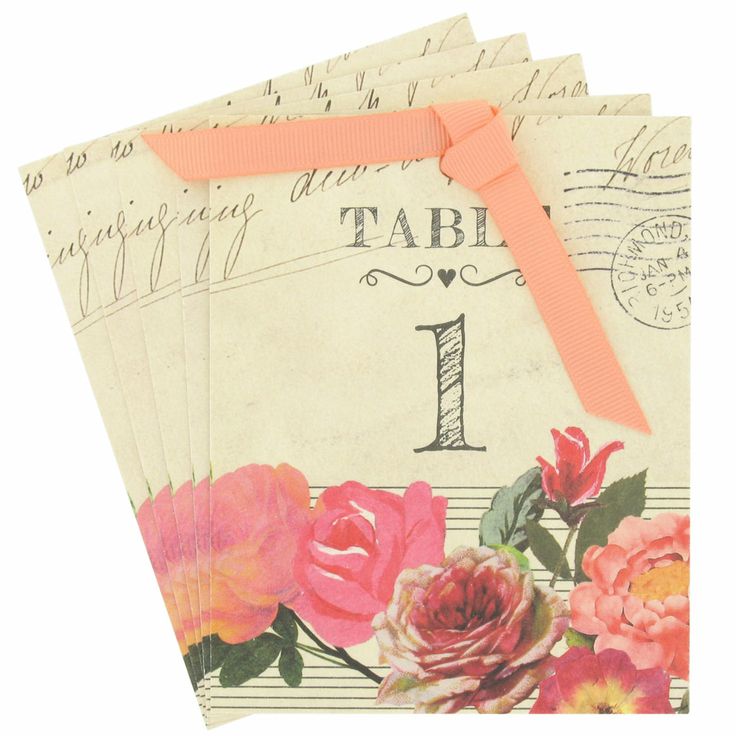 11 Best Invatations Images On Pinterest Bridal Invitations Roses Wedding Table Numbers Pack Of 12 From Paperchase