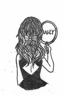 Image result for mirror saying ugly