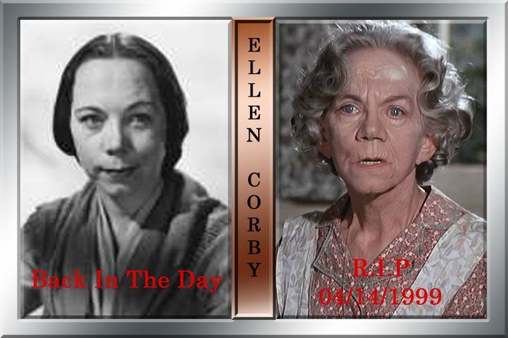 Did Grandma Walton Died On The Show Ellen Corby ~ Grandma Esther Walton....Born: June 3, 1911, Racine, WI