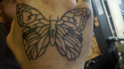 boondock saints butterfly hand tattoo body art boondock saints butterfly hand tattoo body art