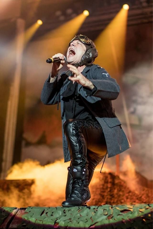 Bruce Dickinson Tallinn Estonia 26th May 2018 Legacy Of The Beast Tour Iron Maiden Eddie Iron Maiden Bruce Dickinson