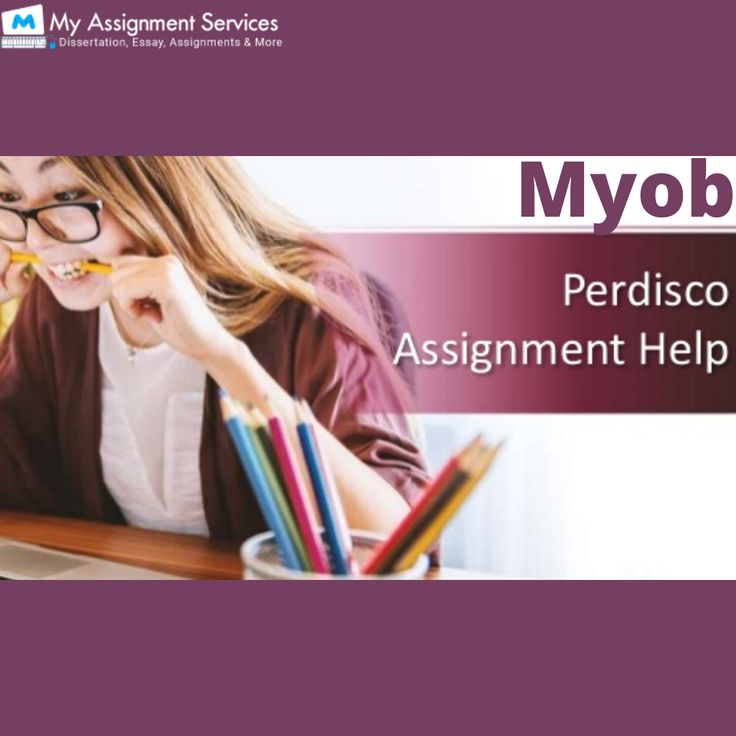 Do my myob assignment